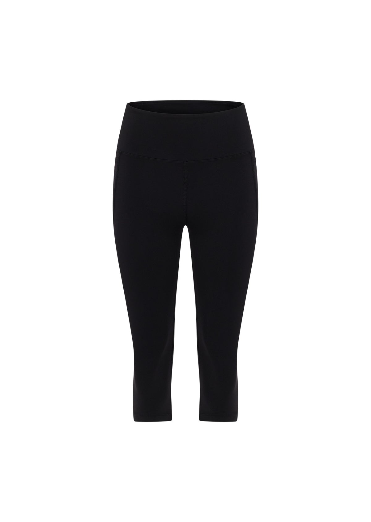 Lorna Jane Amy Phone Pocket 3/4 Tech Leggings - Black
