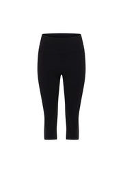 Lorna Jane Amy Phone Pocket 3/4 Tech Leggings - Black