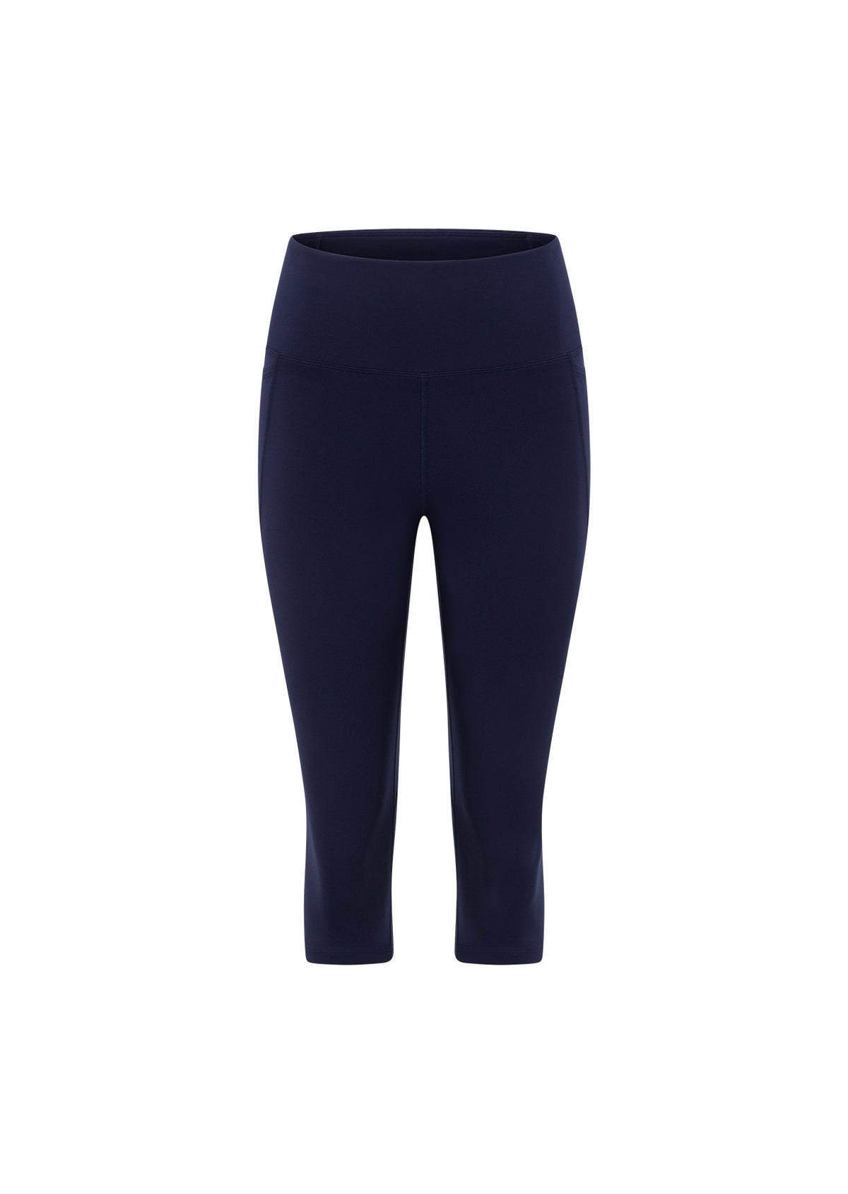 Lorna Jane Amy Phone Pocket 3/4 Tech Leggings - French Navy