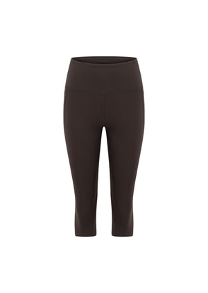 Lorna Jane Amy Phone Pocket 3/4 Tech Leggings - Volcano