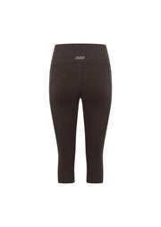 Lorna Jane Amy Phone Pocket 3/4 Tech Leggings - Volcano