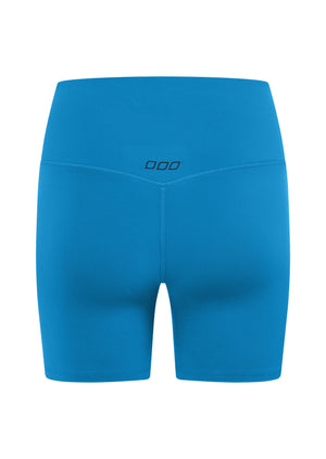Lorna Jane Lotus No Chafe 16cm Bike Shorts - Cornflower