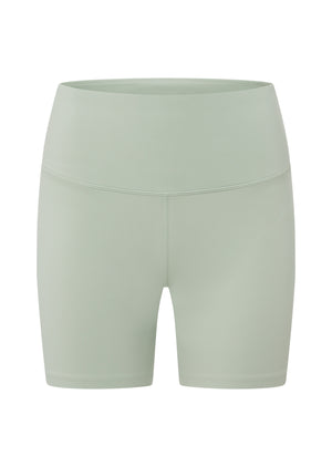 Lorna Jane Lotus No Chafe 16cm Bike Shorts - Iced Matcha