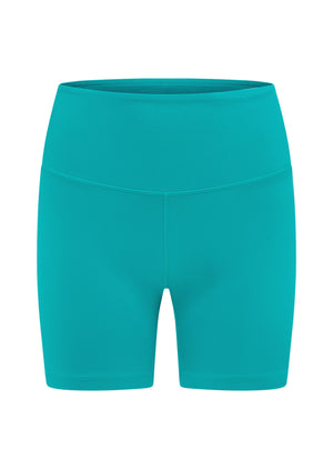 Lorna Jane Lotus No Chafe 16cm Bike Shorts - Maui