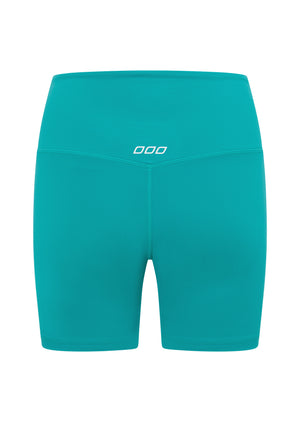 Lorna Jane Lotus No Chafe 16cm Bike Shorts - Maui