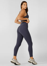Lorna Jane Lotus No Chafe Ankle Biter Leggings - Ash Blue