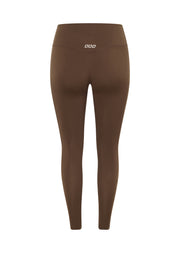 Lorna Jane Lotus No Chafe Ankle Biter Leggings - Chocolate