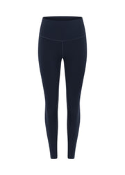 Lorna Jane Lotus No Chafe Ankle Biter Leggings - Platinum Navy