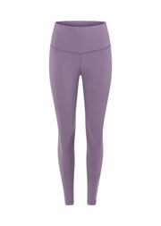 Lorna Jane Lotus No Chafe Ankle Biter Leggings - Purple Dusk