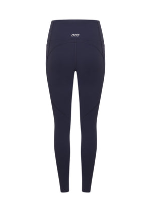 Lorna Jane Amy Thermal Phone Pocket Ankle Biter Leggings - Ash Blue