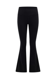 Lorna Jane Lotus Flared Leggings - Black