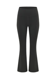 Lorna Jane Lotus Flared Leggings - Dark Titanium