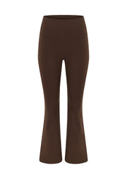 Lorna Jane Lotus Flared Leggings - Espresso