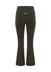 Lorna Jane Lotus Flared Leggings - Luxury Green