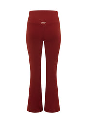 Lorna Jane Lotus Flared Leggings - Sepia