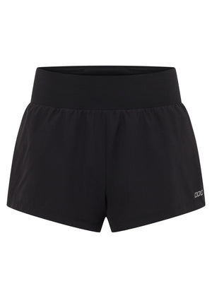 Lorna Jane Amy Stretch & Stride Pocket Run Shorts - Black