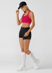 Lorna Jane Amy Stretch & Stride Pocket Run Shorts - Black