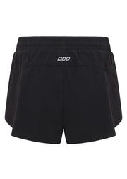 Lorna Jane Lightspeed Phone Pocket Run Shorts - Black