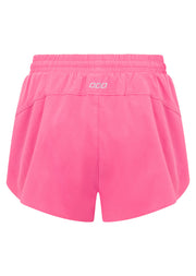 Lorna Jane Lightspeed Phone Pocket Run Shorts - Cameo Pink