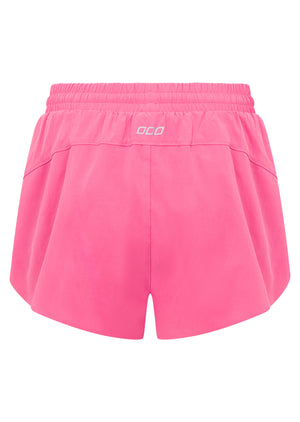 Lorna Jane Lightspeed Phone Pocket Run Shorts - Cameo Pink