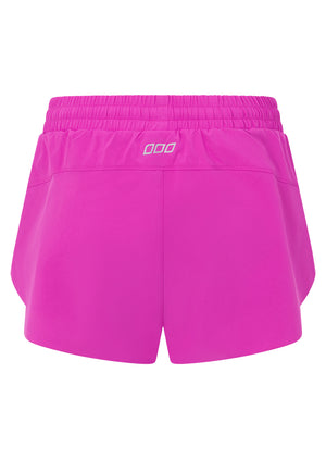 Lorna Jane Lightspeed Phone Pocket Run Shorts - Electric Pink