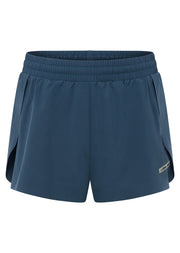Lorna Jane Lightspeed Phone Pocket Run Shorts - Pale Indigo