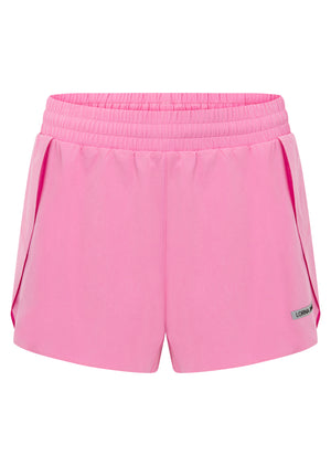 Lorna Jane Lightspeed Phone Pocket Run Shorts - Pink Mauve