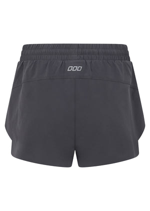 Lorna Jane Lightspeed Phone Pocket Run Shorts - Titanium