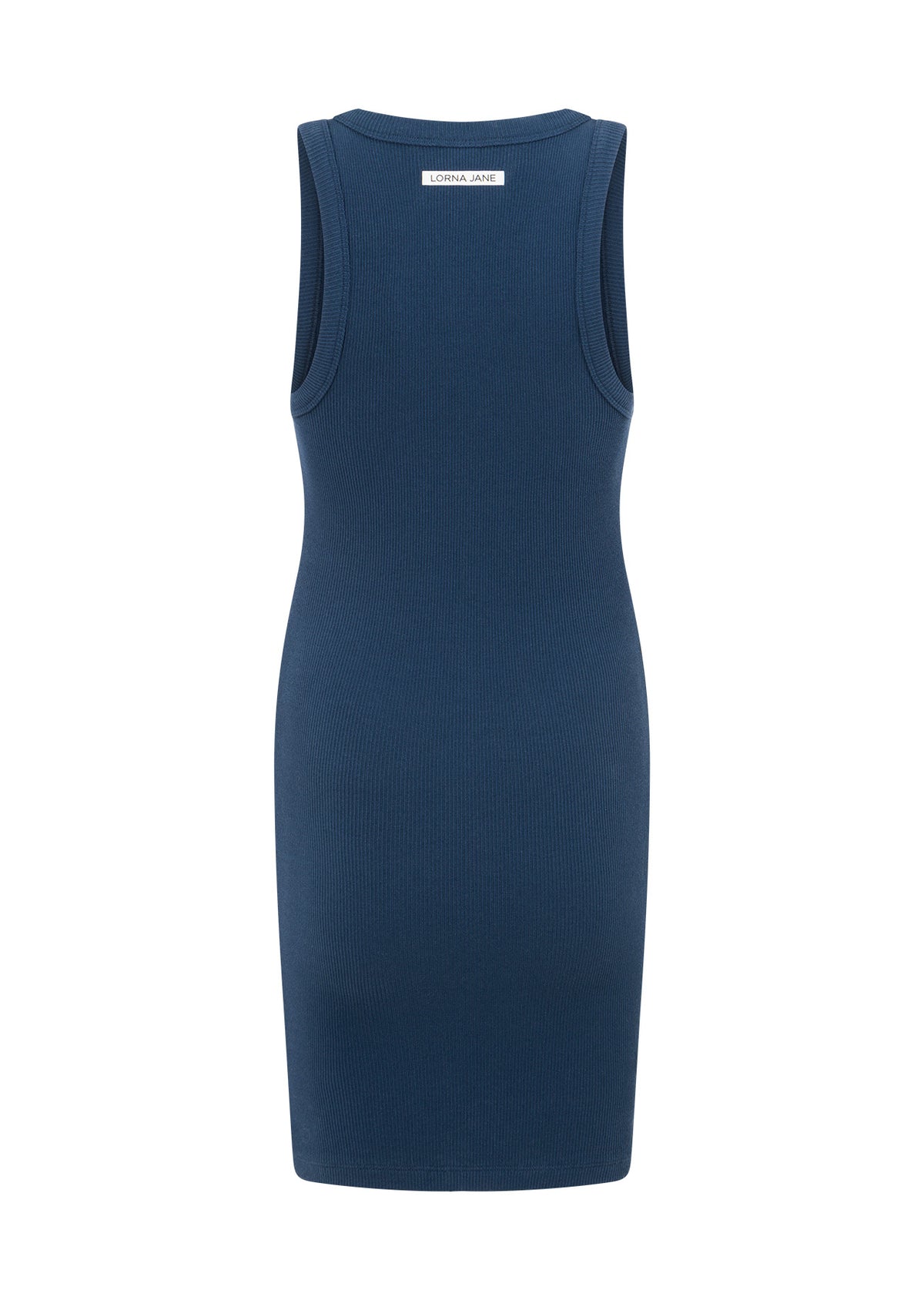 Lorna Jane On The Move Rib Tank Dress - Academy Blue