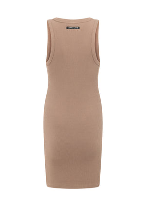 Lorna Jane On The Move Rib Tank Dress - Cedar