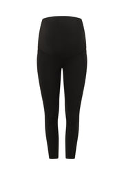 Lorna Jane LJ Maternity Phone Pocket Ankle Biter Leggings - Recycled Black