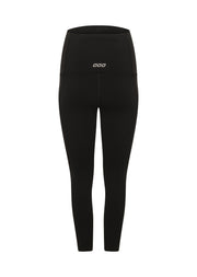 Lorna Jane LJ Maternity Phone Pocket Ankle Biter Leggings - Recycled Black