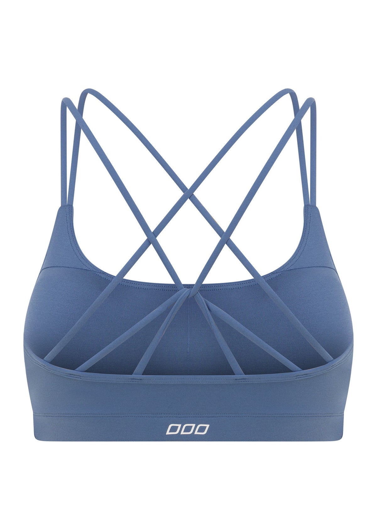 Lorna Jane Lotus Cropped Sports Bra - Moonlight Blue
