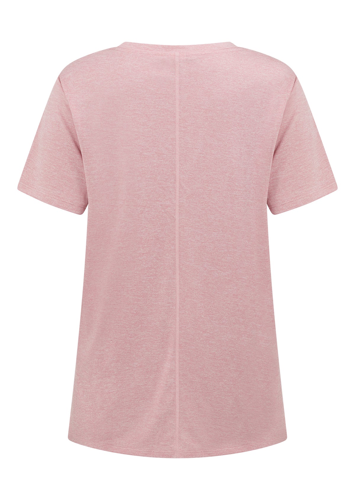 Lorna Jane Amy Dynamic Active T-Shirt - Dusty Rose Marl