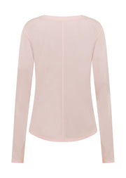 Lorna Jane Amy Dynamic Active Long Sleeve Top - Arctic Pink