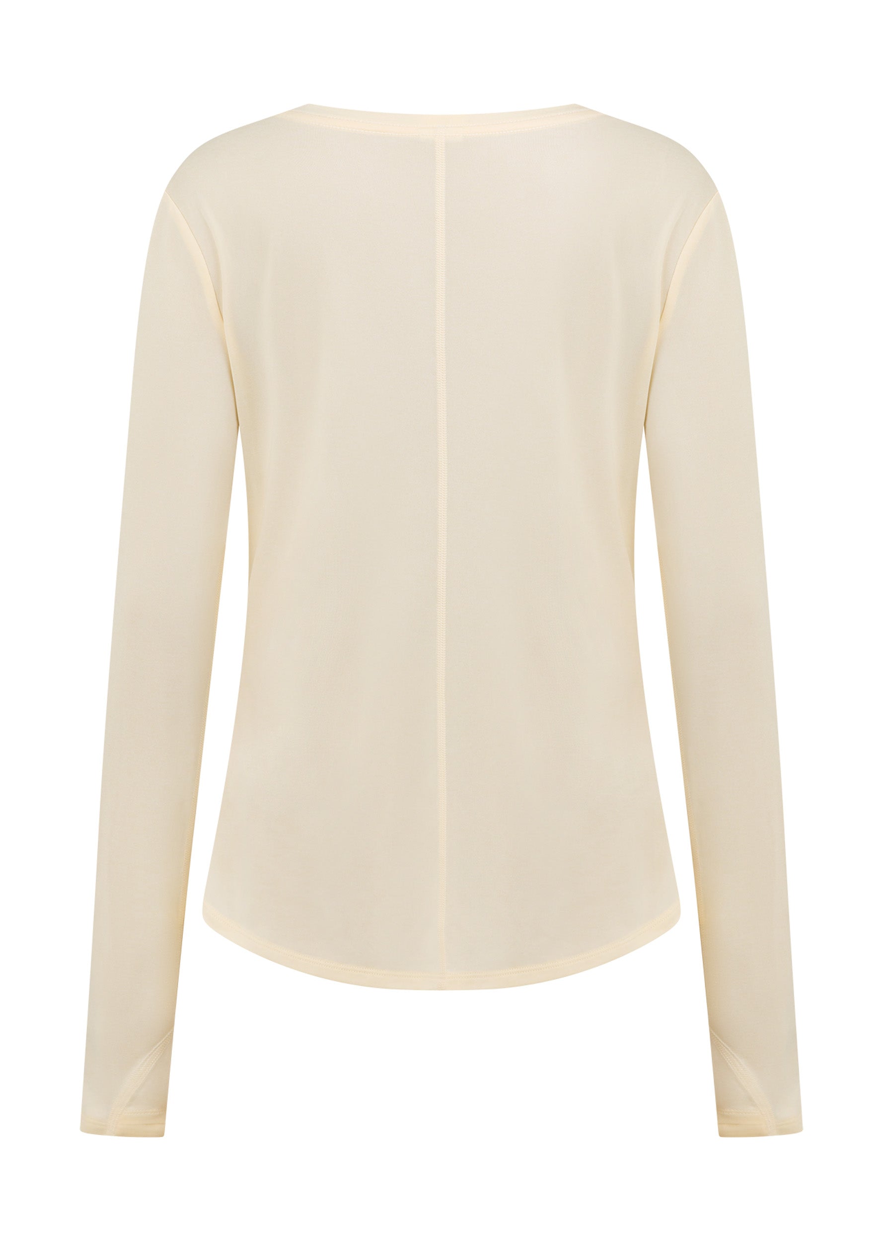 Lorna Jane Amy Dynamic Active Long Sleeve Top - Cream