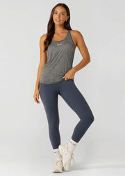Lorna Jane Amy Dynamic Active Tank - Black Marl