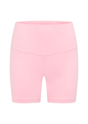 Lorna Jane Lotus No Chafe 12cm Bike Shorts - Cotton Candy