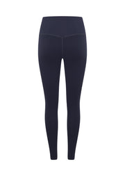 Lorna Jane Lotus No Chafe Phone Pocket Ankle Biter Leggings - Dark Platinum Navy
