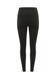Lorna Jane Lotus No Chafe Phone Pocket Ankle Biter Leggings - Oil