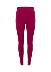 Lorna Jane Lotus No Chafe Phone Pocket Ankle Biter Leggings - Persian Rose