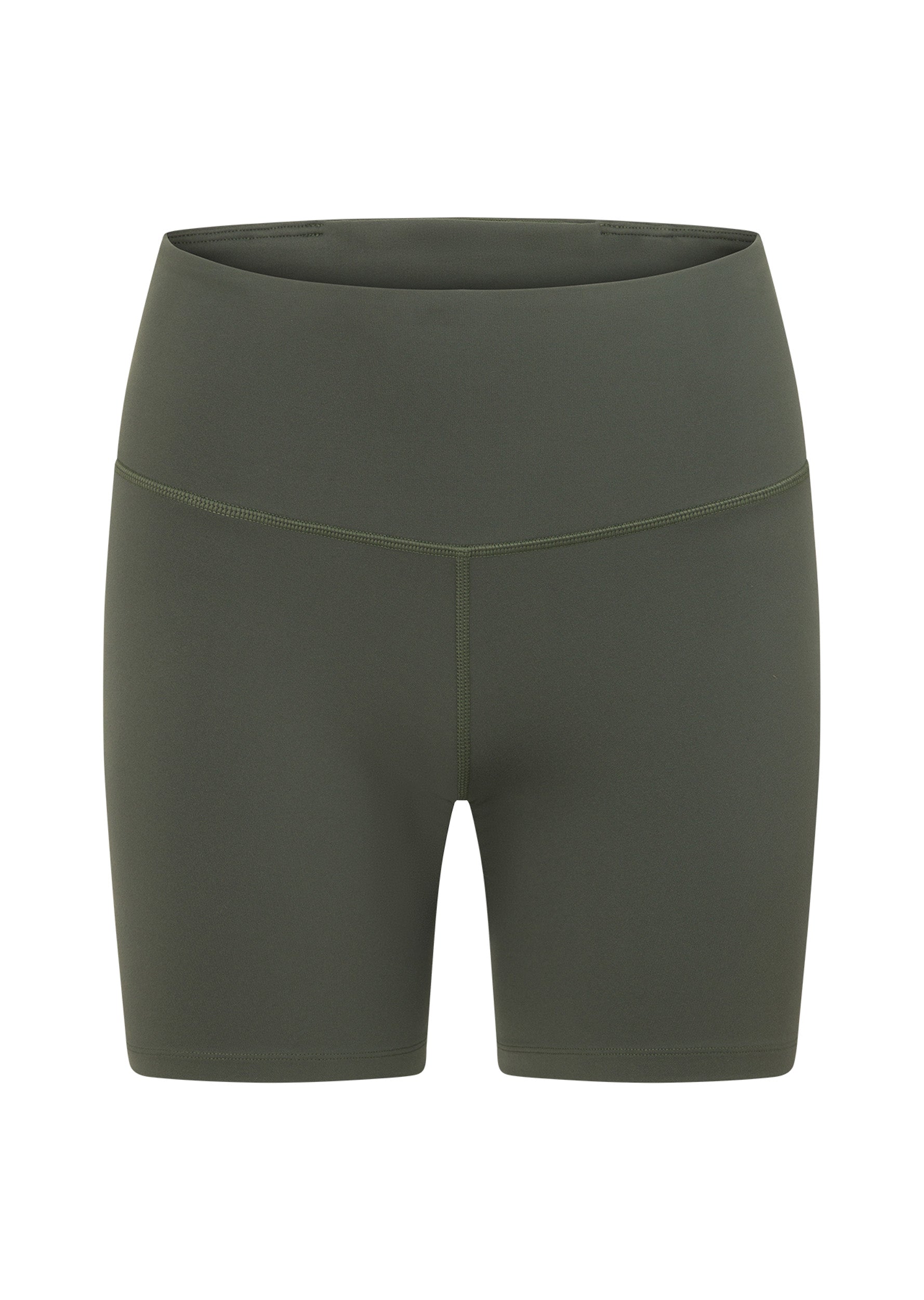 Lorna Jane Lotus No Chafe Phone Pocket 16cm Bike Shorts - Agave Green