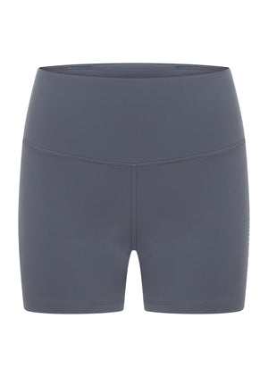 Lorna Jane Lotus No Chafe Phone Pocket 12cm Bike Shorts - Shadow