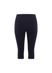 Lorna Jane Lotus No Chafe Phone Pocket 3/4 Leggings - Midnight Blue