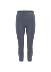 Lorna Jane Lotus No Chafe Phone Pocket 7/8 Leggings - Shadow