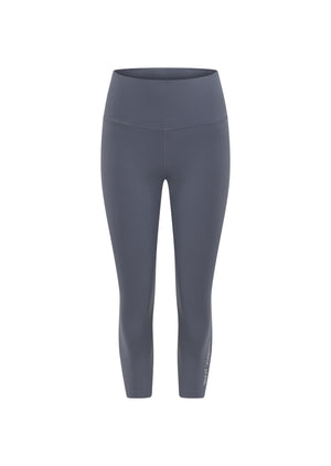 Lorna Jane Lotus No Chafe Phone Pocket 7/8 Leggings - Shadow