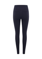 Lorna Jane Lotus No Chafe Phone Pocket Full Length Leggings - Dark Platinum Navy