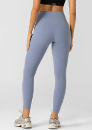 Lorna Jane Lotus No Chafe Phone Pocket Full Length Leggings - Gravity Grey