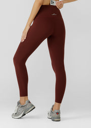 Lorna Jane Liberty Ankle Biter Leggings - Cool Brown