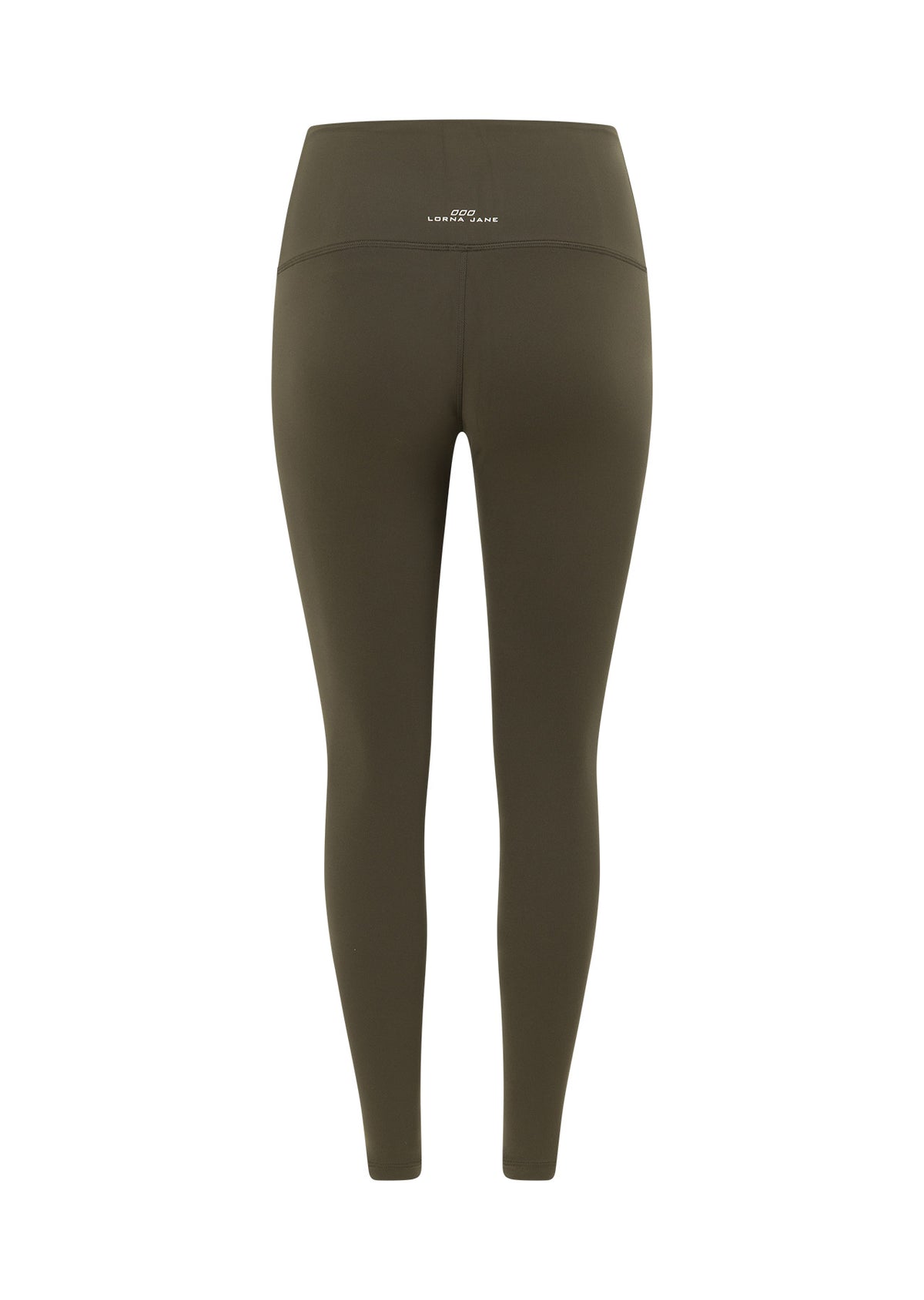 Lorna Jane Liberty Ankle Biter Leggings - Dark Khaki Haze